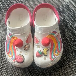 Crocs Kids rainbow unicorn